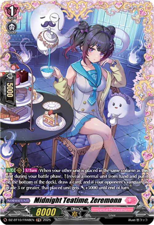 Midnight Teatime, Zeremonn (FR) (DZ-BT10/FR48EN) [Dragonsoul Resonance] | Pegasus Games WI
