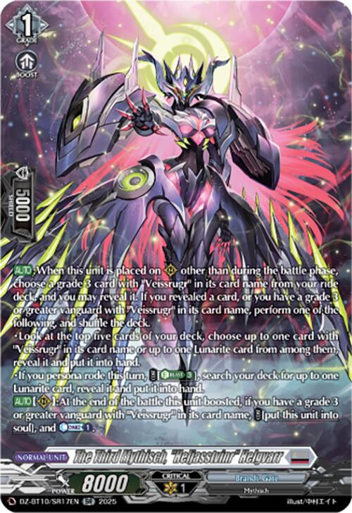 The Third Mythisch, "Heljasstvinr" Helgvarr (SR) (DZ-BT10/SR17EN) [Dragonsoul Resonance] | Pegasus Games WI