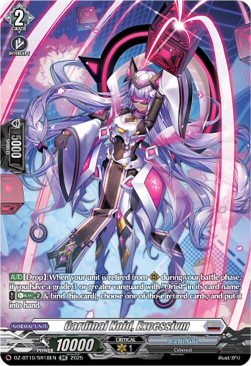 Cardinal Noid, Excessivm (SR) (DZ-BT10/SR18EN) [Dragonsoul Resonance] | Pegasus Games WI