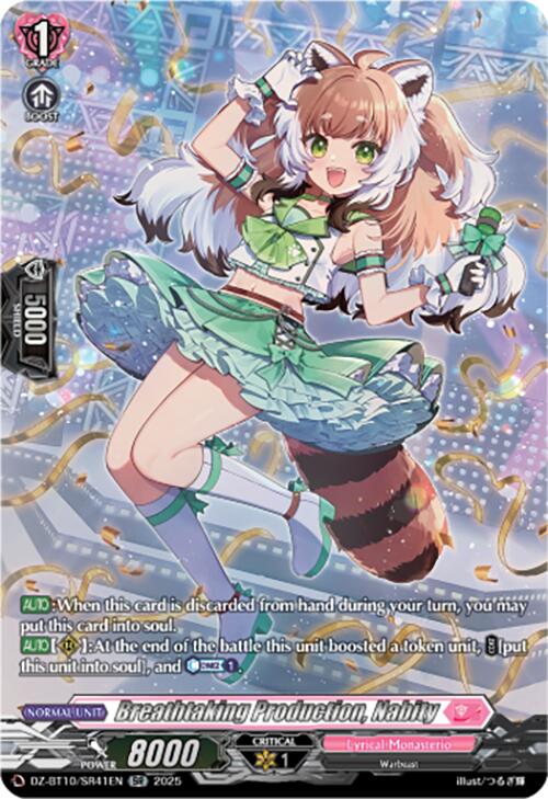 Breathtaking Production, Nabity (SR) (DZ-BT10/SR41EN) [Dragonsoul Resonance] | Pegasus Games WI