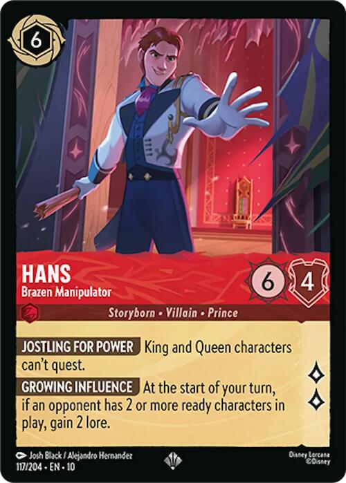 Hans - Brazen Manipulator (117/204) [Whispers in the Well] | Pegasus Games WI