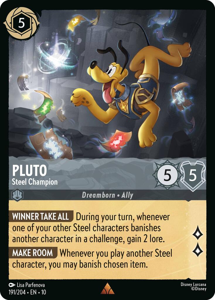 Pluto - Steel Champion (191/204) [Whispers in the Well] | Pegasus Games WI
