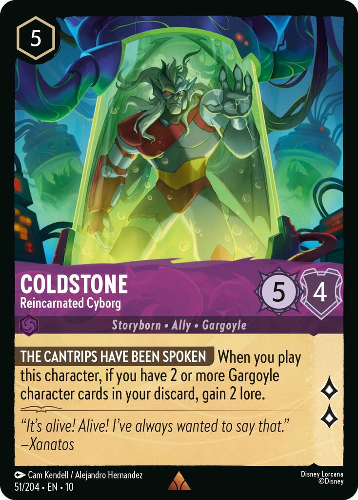 Coldstone - Reincarnated Cyborg (51/204) [Whispers in the Well] | Pegasus Games WI