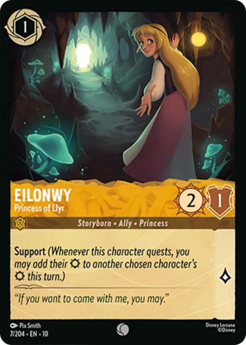 Eilonwy - Princess of Llyr (7/204) [Whispers in the Well] | Pegasus Games WI