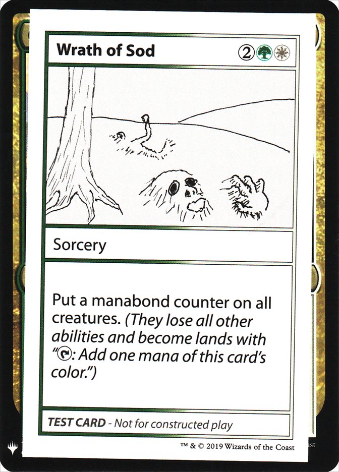 Wrath of Sod [Mystery Booster Playtest Cards] | Pegasus Games WI