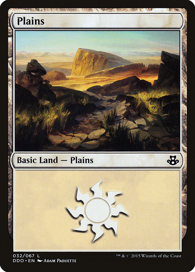 Plains (32) [Duel Decks: Elspeth vs. Kiora] | Pegasus Games WI