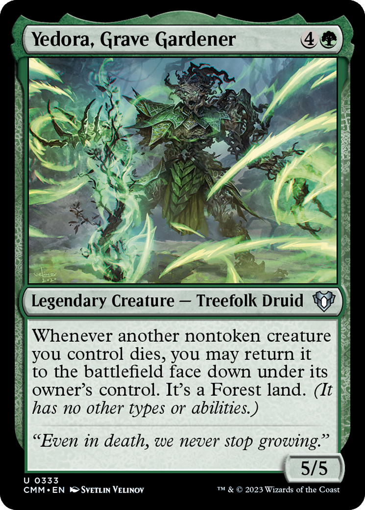 Yedora, Grave Gardener [Commander Masters] | Pegasus Games WI