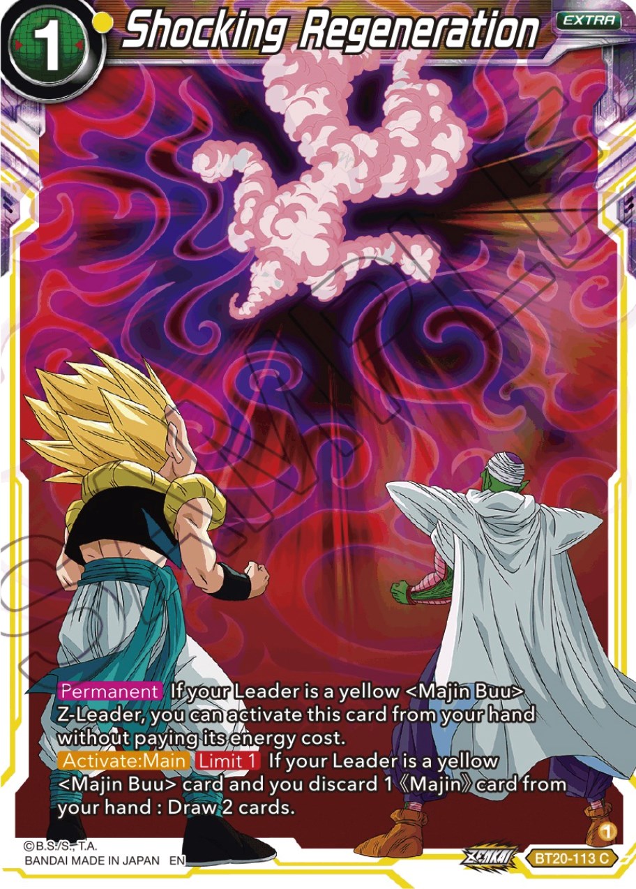 Shocking Regeneration (BT20-113) [Power Absorbed] | Pegasus Games WI