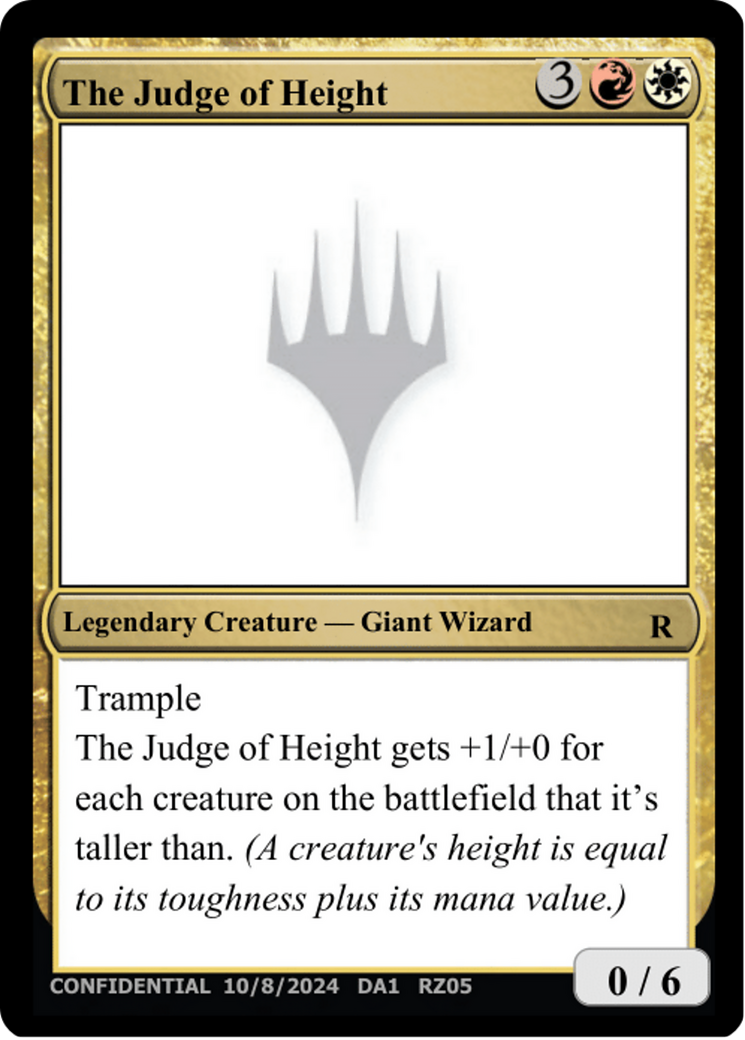 The Judge of Height [Unknown Event] | Pegasus Games WI