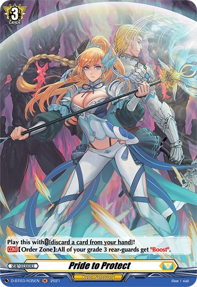 Pride to Protect (D-BT03/H35EN) [Advance of Intertwined Stars] | Pegasus Games WI