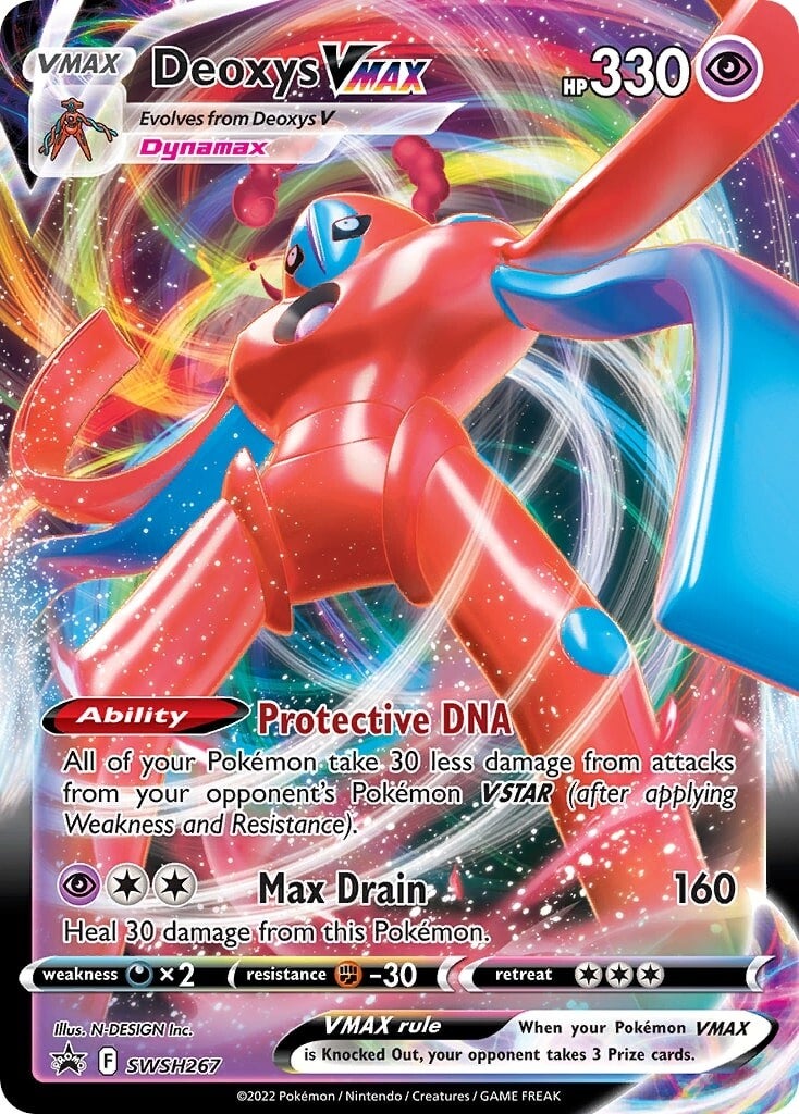 Deoxys VMAX (SWSH267) [Sword & Shield: Black Star Promos] | Pegasus Games WI