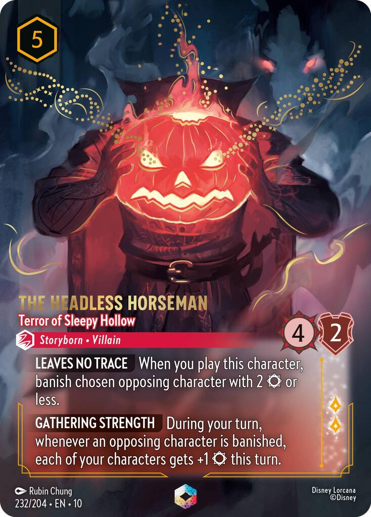 The Headless Horseman - Terror of Sleepy Hollow (Enchanted) (232/204) [Whispers in the Well] | Pegasus Games WI