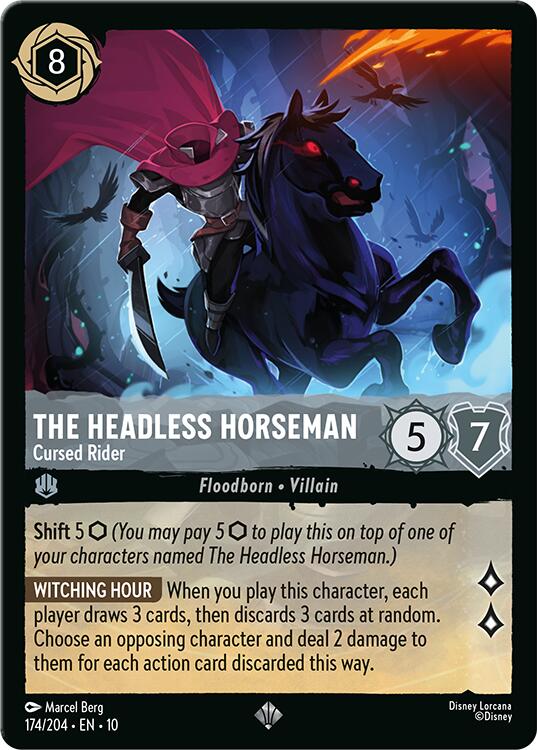 The Headless Horseman - Cursed Rider (174/204) [Whispers in the Well] | Pegasus Games WI