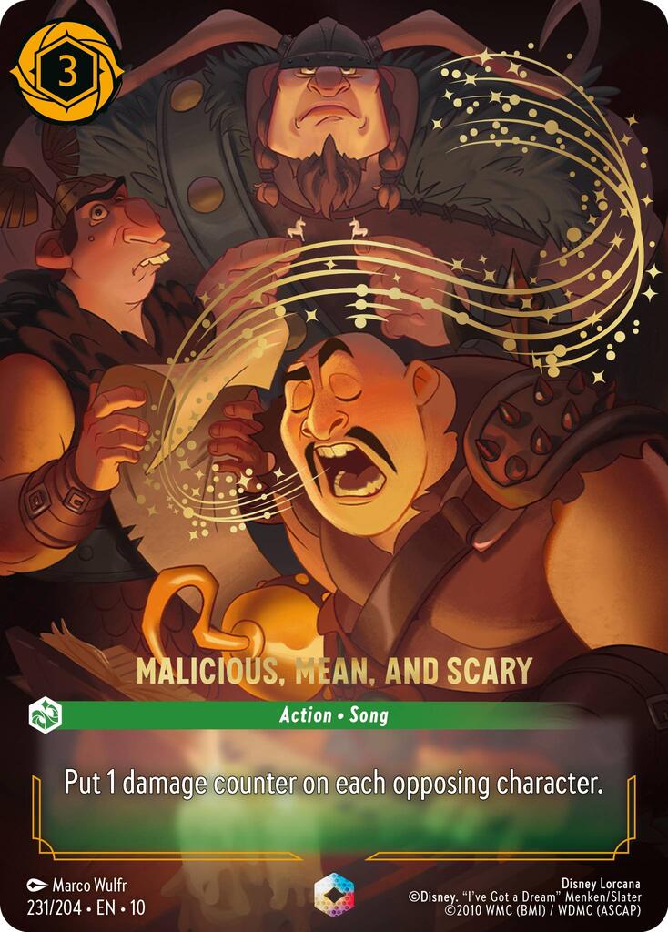 Malicious, Mean, and Scary (Enchanted) (231/204) [Whispers in the Well] | Pegasus Games WI