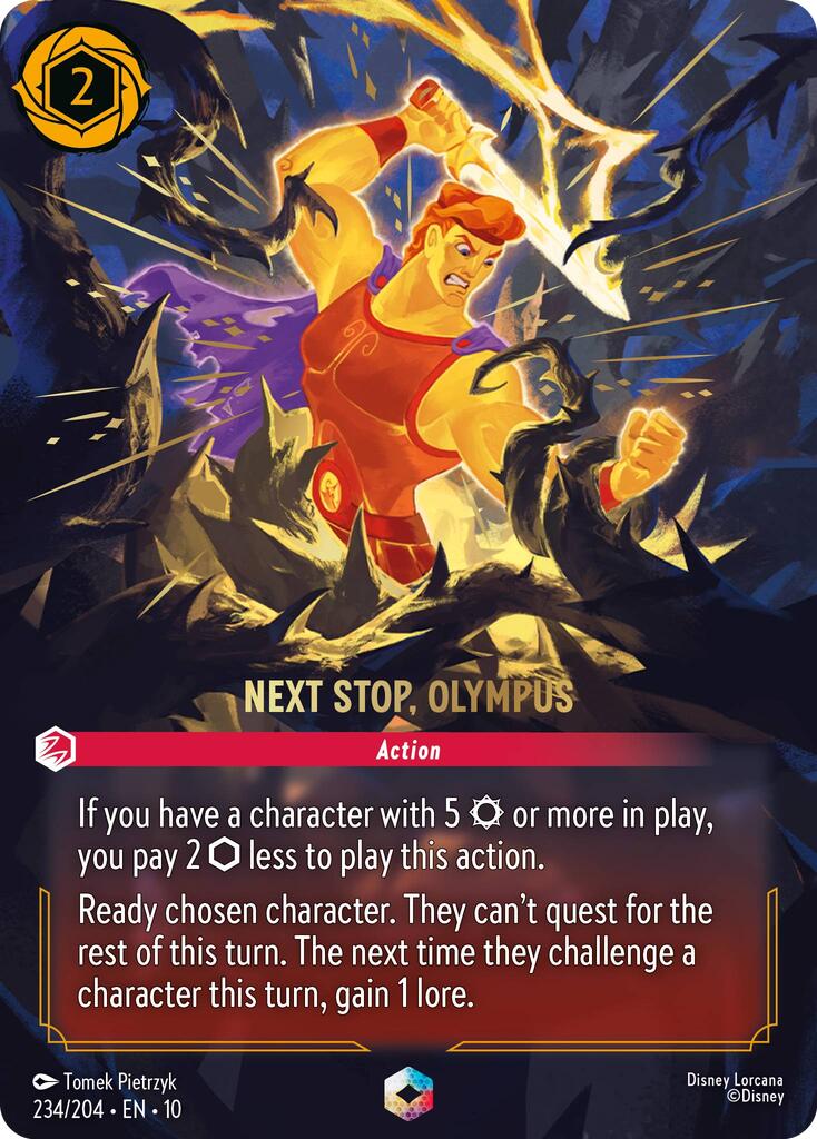 Next Stop, Olympus (Enchanted) (234/204) [Whispers in the Well] | Pegasus Games WI