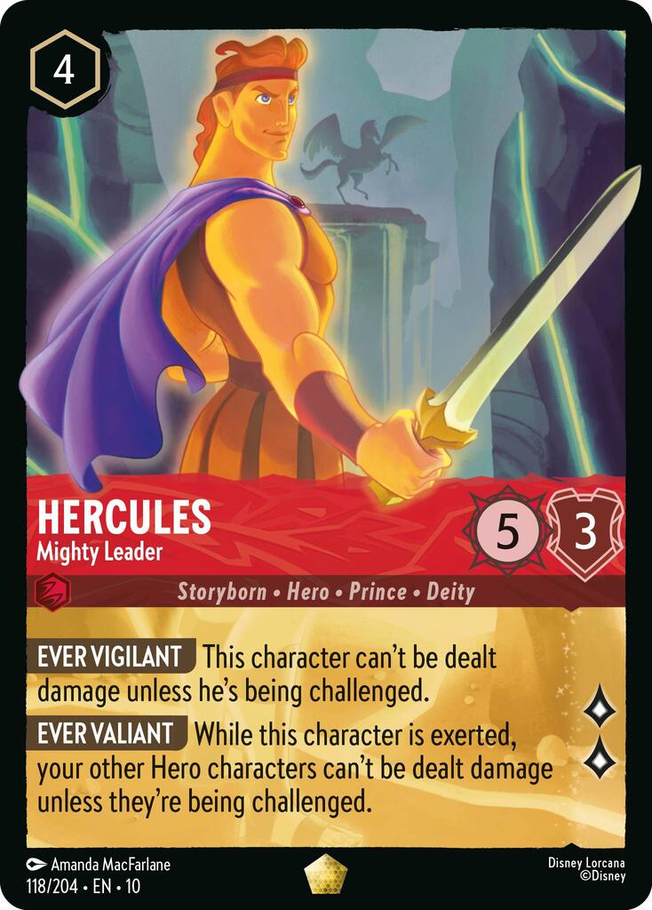 Hercules - Mighty Leader (118/204) [Whispers in the Well] | Pegasus Games WI