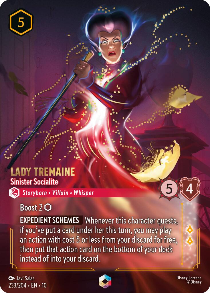 Lady Tremaine - Sinister Socialite (Enchanted) (233/204) [Whispers in the Well] | Pegasus Games WI
