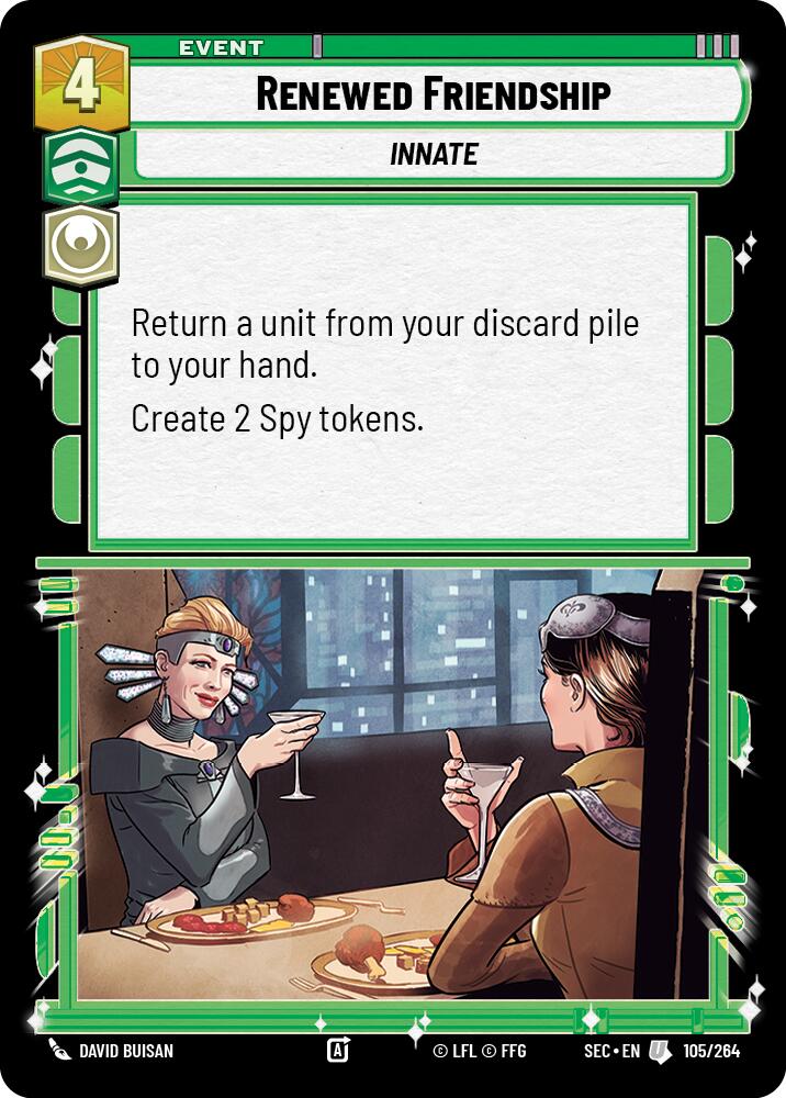 Renewed Friendship (105/264) (105/264) [Secrets of Power] | Pegasus Games WI