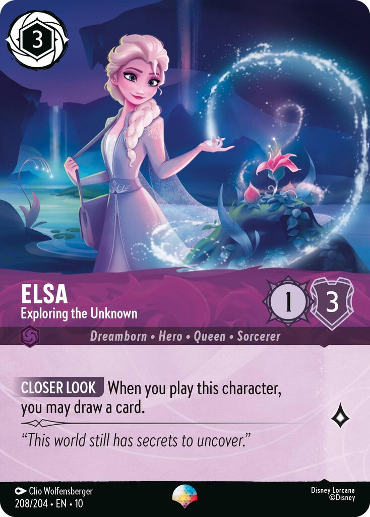Elsa - Exploring the Unknown (Epic) (208/204) [Whispers in the Well] | Pegasus Games WI