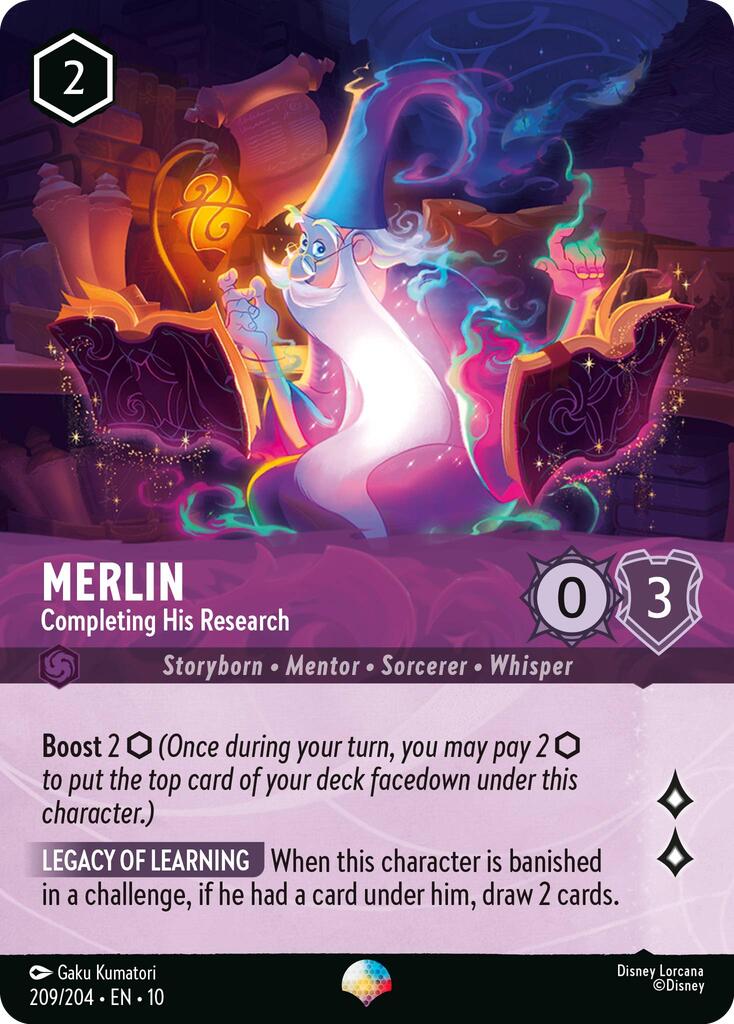 Merlin - Completing His Research (Epic) (209/204) [Whispers in the Well] | Pegasus Games WI