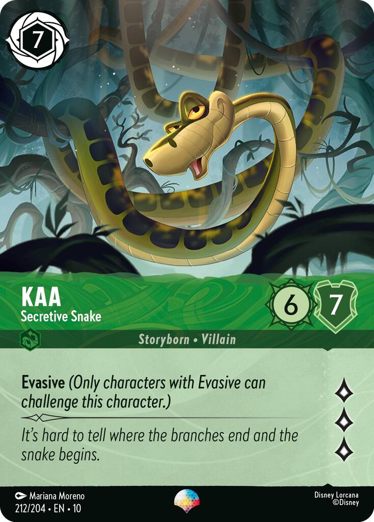 Kaa - Secretive Snake (Epic) (212/204) [Whispers in the Well] | Pegasus Games WI