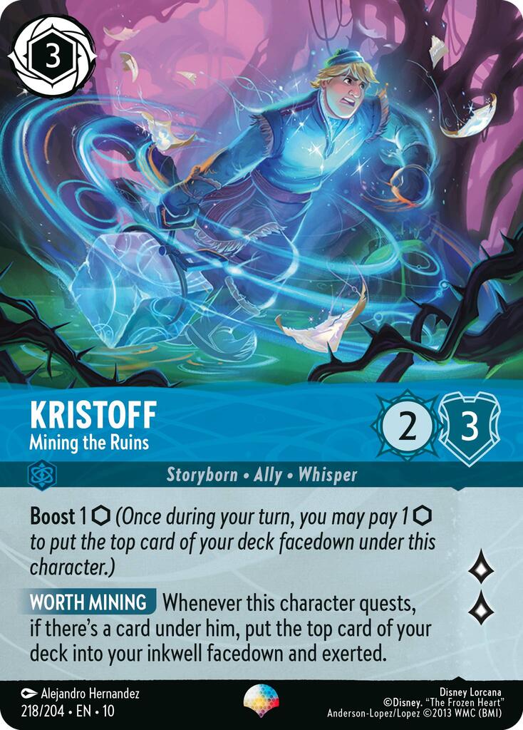 Kristoff - Mining the Ruins (Epic) (218/204) [Whispers in the Well] | Pegasus Games WI