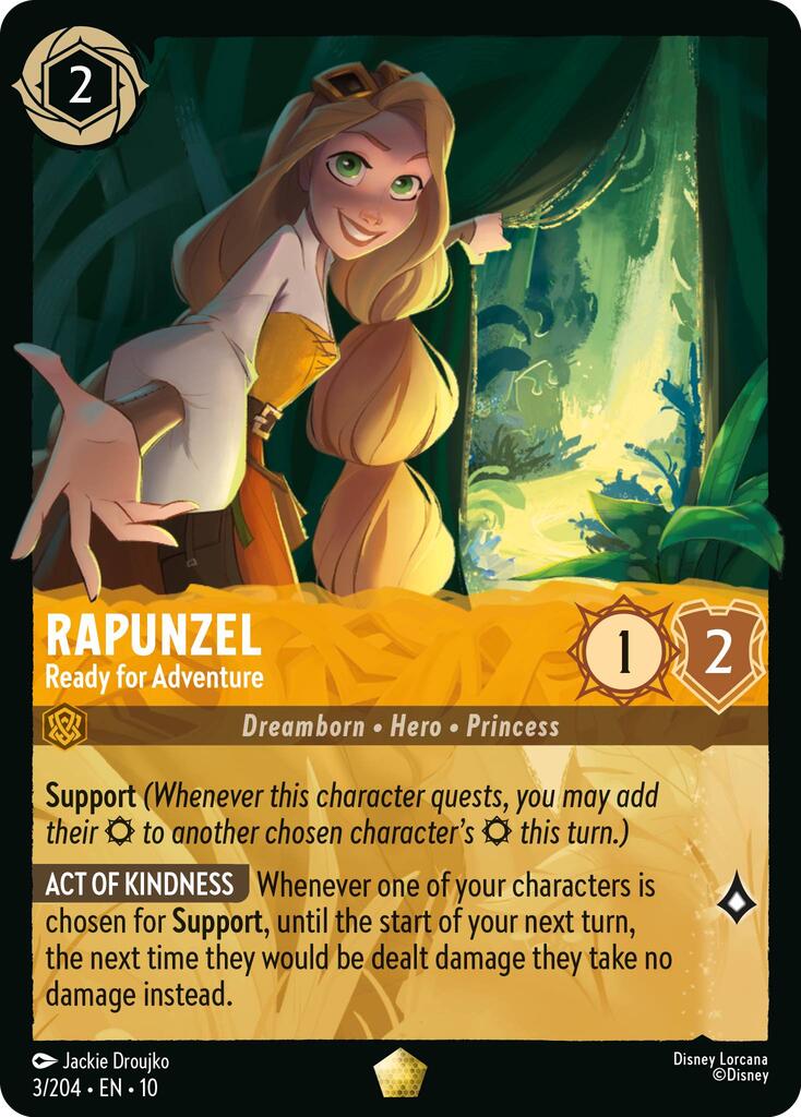 Rapunzel - Ready for Adventure (3/204) [Whispers in the Well] | Pegasus Games WI