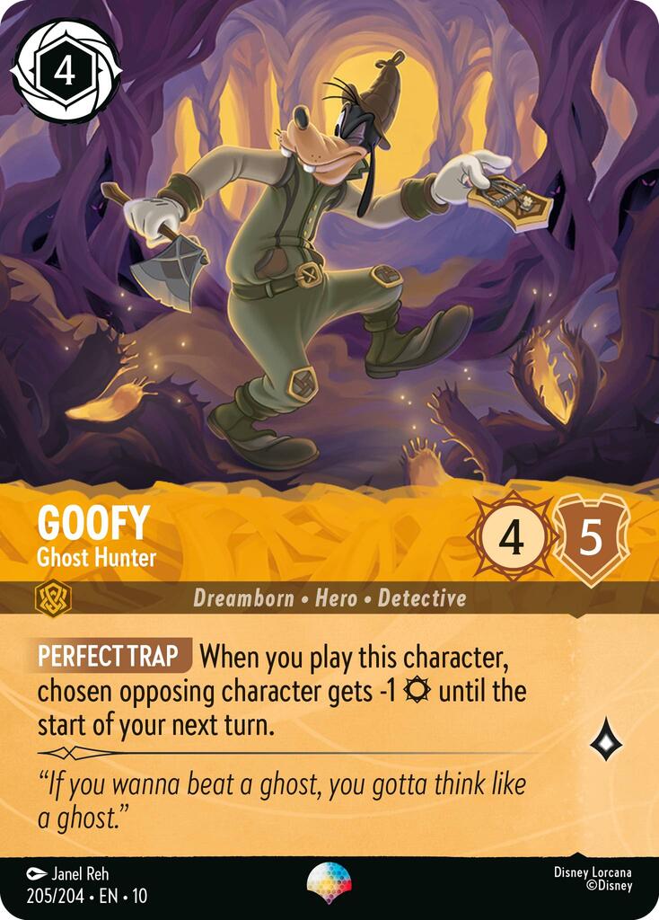 Goofy - Ghost Hunter (Epic) (205/204) [Whispers in the Well] | Pegasus Games WI
