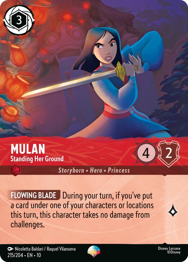 Mulan - Standing Her Ground (Epic) (215/204) [Whispers in the Well] | Pegasus Games WI