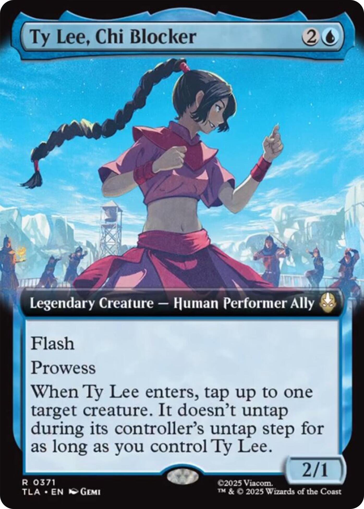 Ty Lee, Chi Blocker (Extended Art) [Avatar: The Last Airbender] | Pegasus Games WI