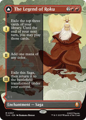 The Legend of Roku (Borderless) [Avatar: The Last Airbender] | Pegasus Games WI