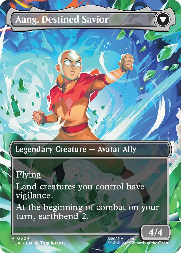 Aang, at the Crossroads (Borderless) [Avatar: The Last Airbender] | Pegasus Games WI
