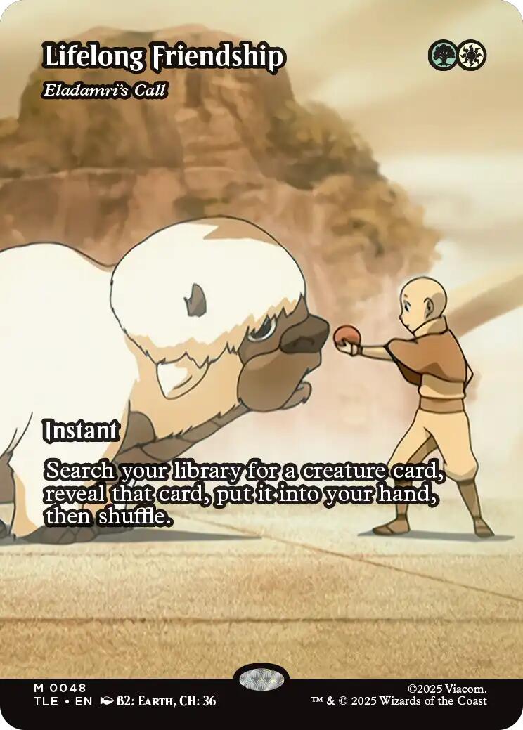 Lifelong Friendship - Eladamri's Call (Borderless) [Avatar: The Last Airbender: Eternal-Legal] | Pegasus Games WI