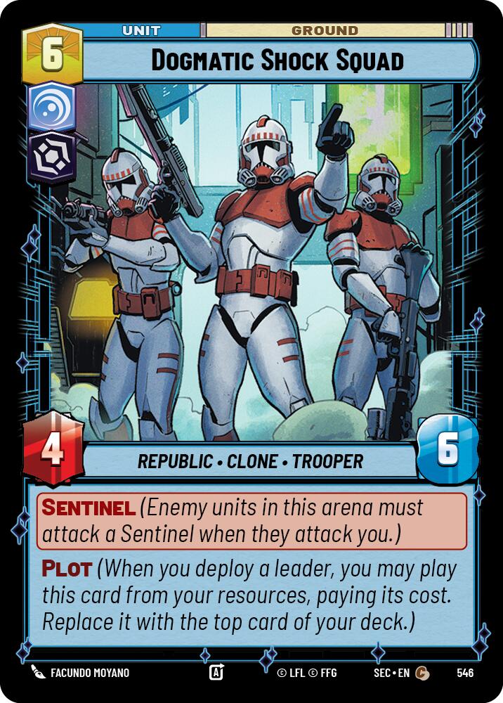 Dogmatic Shock Squad (546) (Foil) (546) [Secrets of Power] | Pegasus Games WI