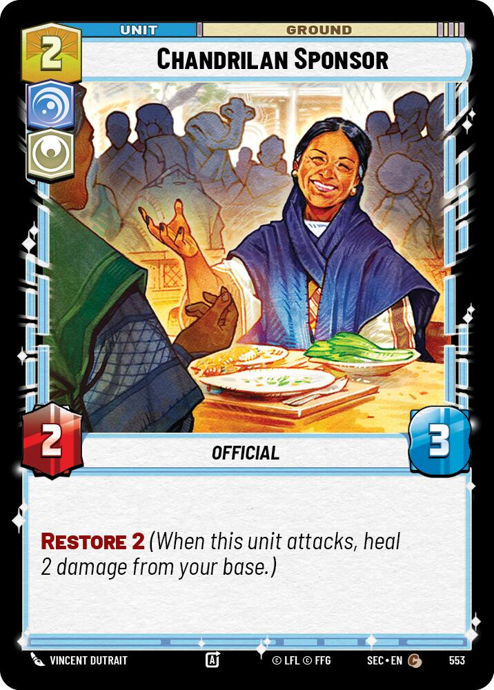 Chandrilan Sponsor (553) (Foil) (553) [Secrets of Power] | Pegasus Games WI