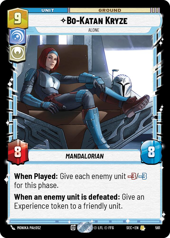 Bo-Katan Kryze - Katan Kryze - Alone (Foil) (561) (561) [Secrets of Power] | Pegasus Games WI
