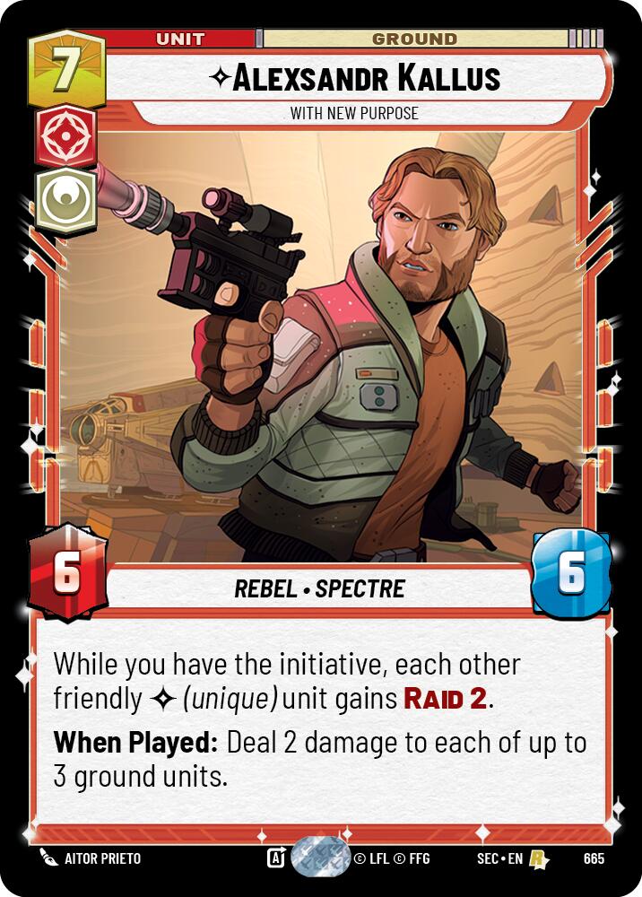 Alexsandr Kallus - With New Purpose (Foil) (665) (665) [Secrets of Power] | Pegasus Games WI