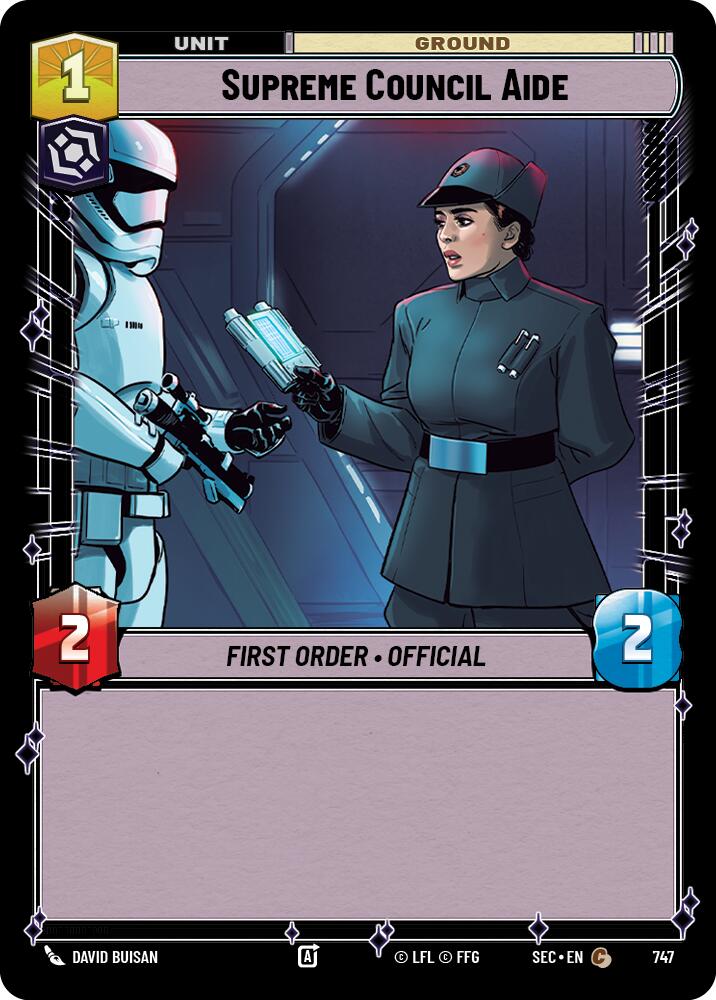 Supreme Council Aide (747) (Foil) (747) [Secrets of Power] | Pegasus Games WI