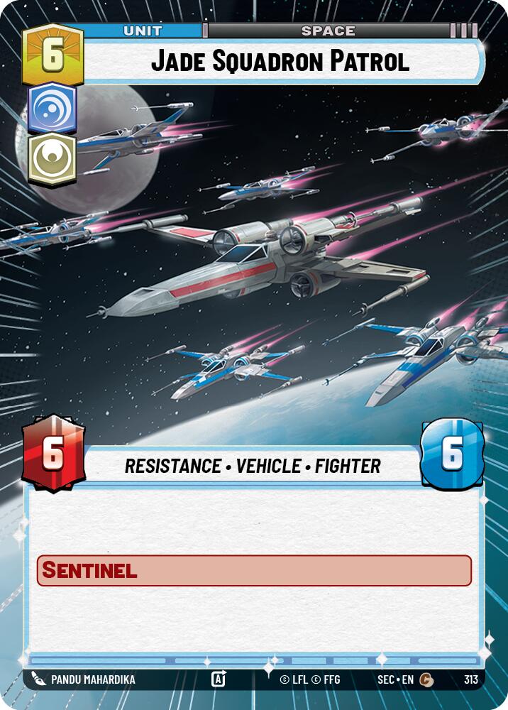 Jade Squadron Patrol (313) (Hyperspace) (313) [Secrets of Power] | Pegasus Games WI