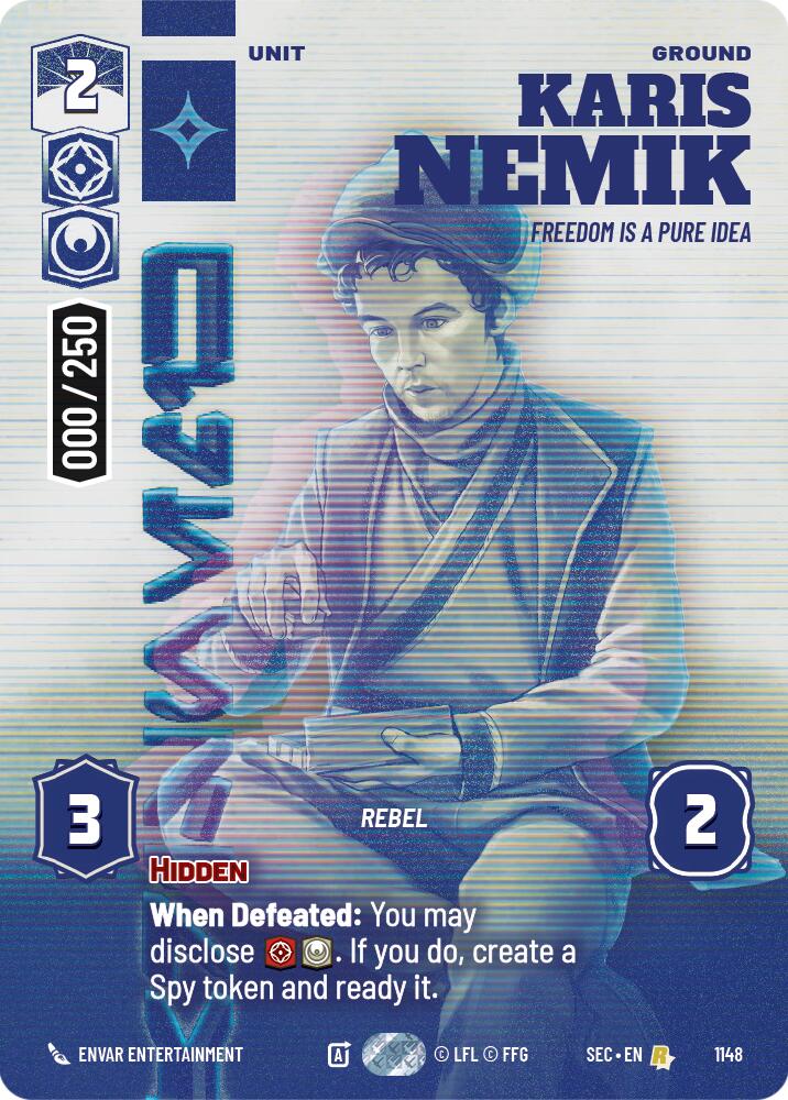 Karis Nemik - Freedom is a Pure Idea (Serialized) (1148) (1148) [Secrets of Power] | Pegasus Games WI