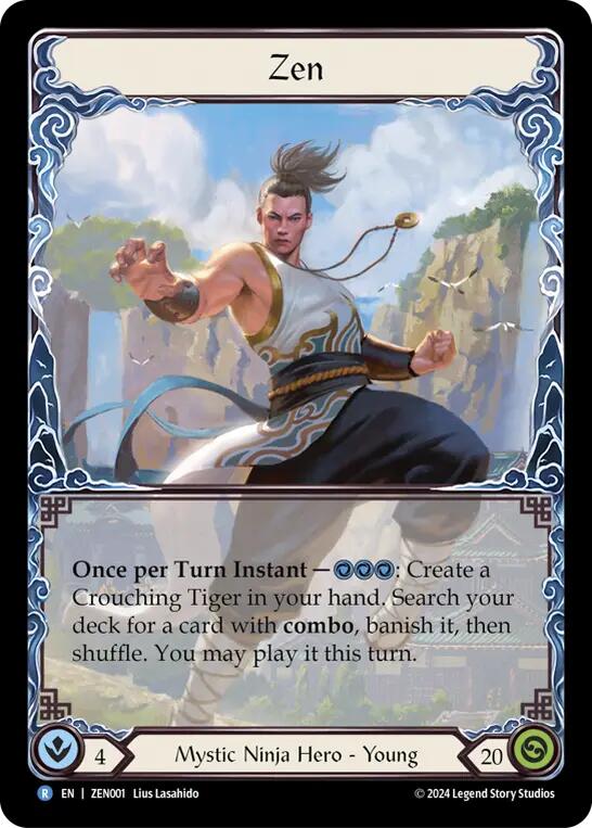 Enigma [ENG001] (Part the Mistveil Enigma Blitz Deck)  Rainbow Foil | Pegasus Games WI