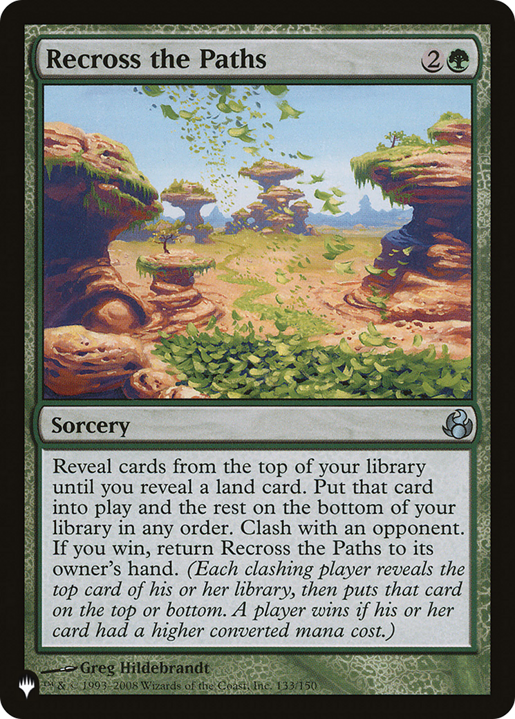 Recross the Paths [The List] | Pegasus Games WI