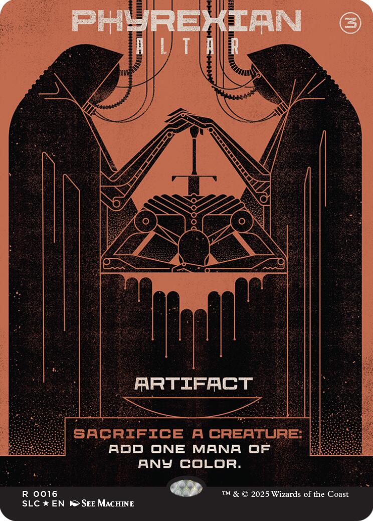 Phyrexian Altar (Halo Foil) [Secret Lair Countdown Kit] | Pegasus Games WI