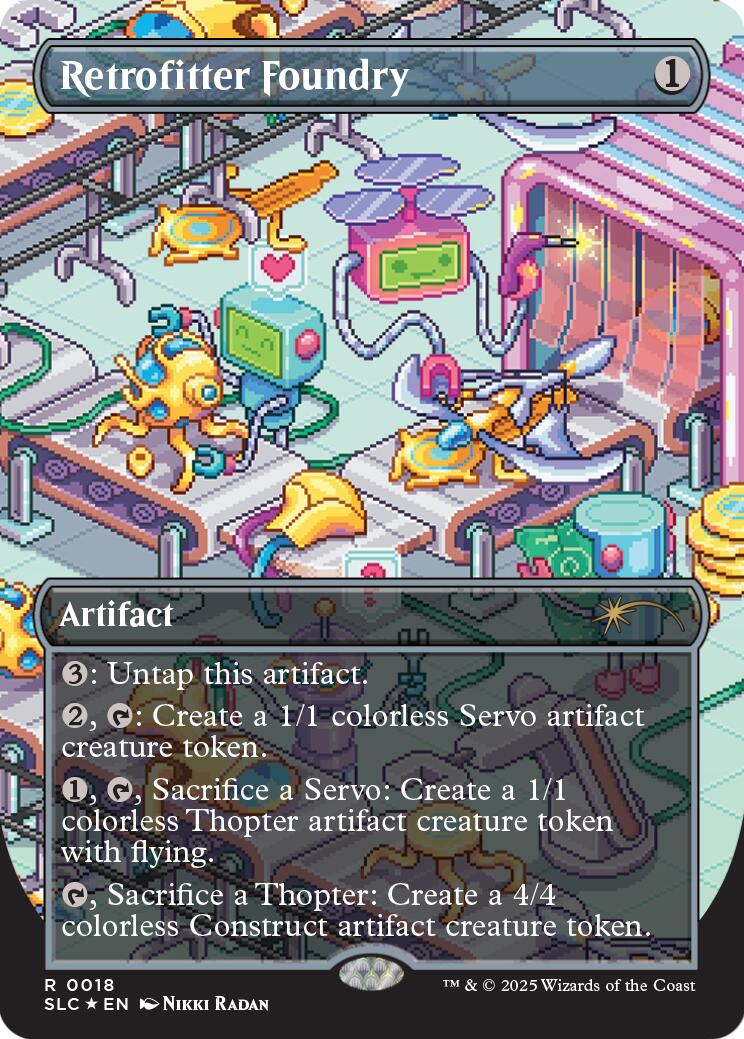 Retrofitter Foundry (Halo Foil) [Secret Lair Countdown Kit] | Pegasus Games WI