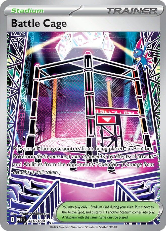 Battle Cage (116/094) [Mega Evolution: Phantasmal Flames] | Pegasus Games WI