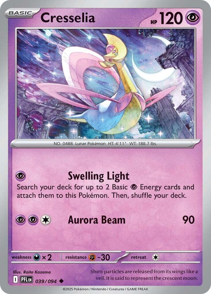 Cresselia (039/094) [Mega Evolution: Phantasmal Flames] | Pegasus Games WI