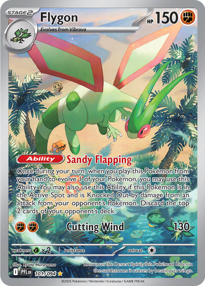 Flygon (101/094) [Mega Evolution: Phantasmal Flames] | Pegasus Games WI