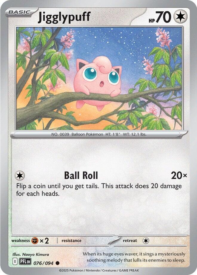 Jigglypuff (076/094) [Mega Evolution: Phantasmal Flames] | Pegasus Games WI