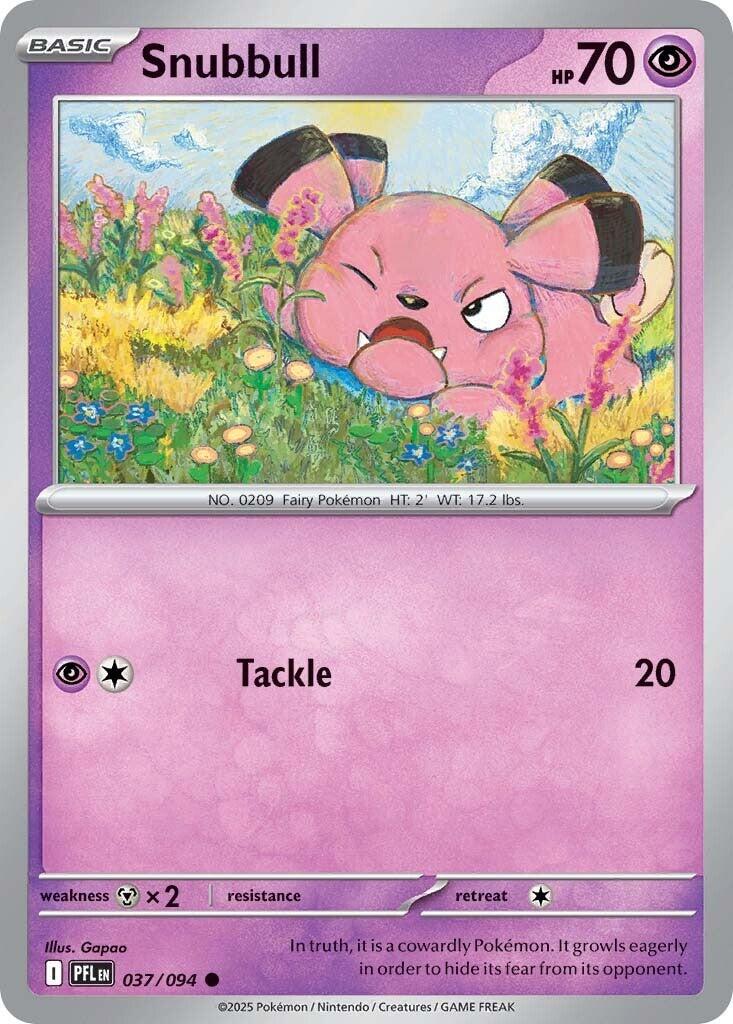 Snubbull (037/094) [Mega Evolution: Phantasmal Flames] | Pegasus Games WI