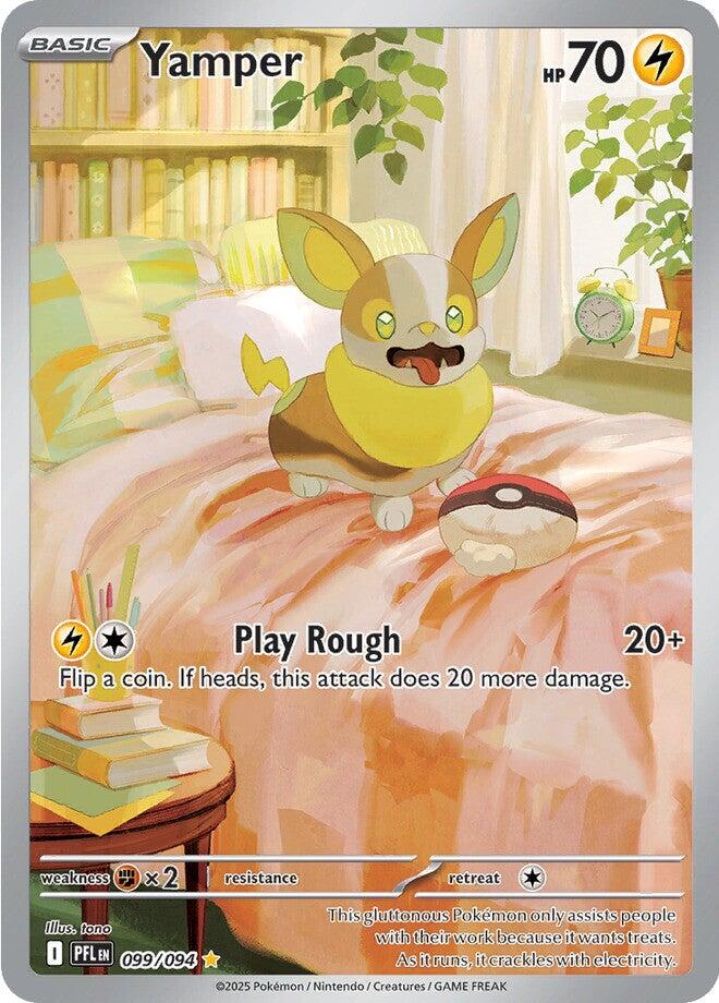 Yamper (099/094) [Mega Evolution: Phantasmal Flames] | Pegasus Games WI
